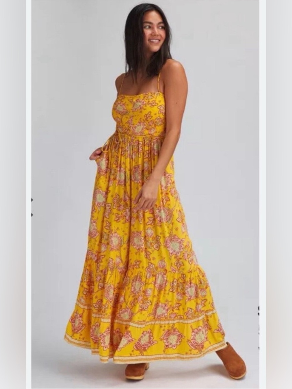 Free People little of your love floral jumpsuit